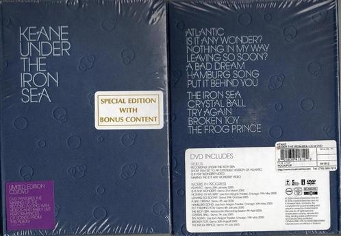 KEANE UNDER THE IRON SEA SPECIAL DVD EDITION met Bonus Conte, Cd's en Dvd's, Dvd's | Muziek en Concerten, Nieuw in verpakking
