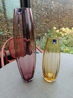 2 vazen van Leonardo. Nieuw. Hoogte: 34,50 cm en 23 cm., Huis en Inrichting, Ophalen of Verzenden, Nieuw, Glas, Minder dan 50 cm