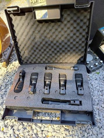 drummicrofoons set, Musique & Instruments, Microphones, Enlèvement, Utilisé, Micro pour instrument