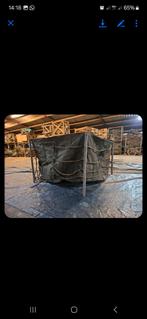 US army canvas watertank / zwembad, Ophalen
