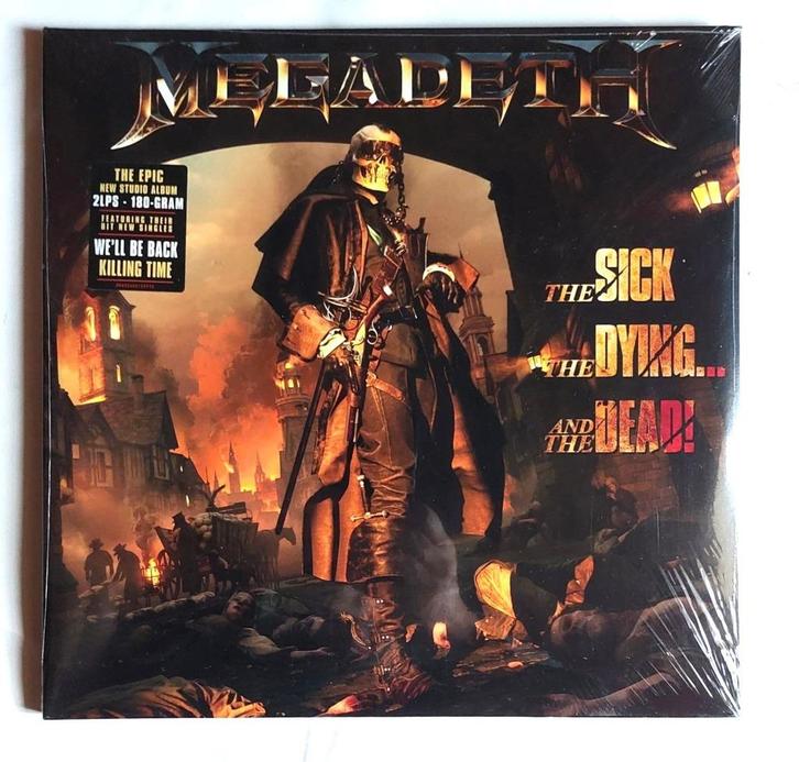 Megadeth – The Sick, The Dying... And The Dead! (Saeled), CD & DVD, Vinyles | Hardrock & Metal, Neuf, dans son emballage, Enlèvement ou Envoi