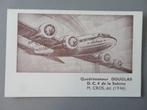 Quadrimoteur Douglas D.C.4 de Sabena Propaganda Aéronautique, Collections, Souvenirs Sabena, Comme neuf, Envoi