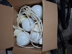 Lampenslinger witte bollen 5m, Ophalen, Zo goed als nieuw
