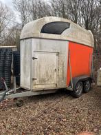 Atec 2 paardstrailer, Enlèvement, Utilisé, Autres matériaux, Remorque 2 chevaux