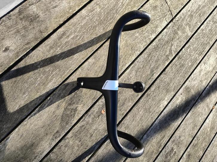 carbon stuur 'Wilier' met GPS houder, Fietsen en Brommers, Fietsen | Racefietsen, Gebruikt, Heren, Overige merken, Carbon, Ophalen of Verzenden