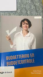 Budgettering en budgetcontrole (Management Rapportering), Boeken, Ophalen, Zo goed als nieuw