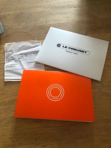 Waardebon Le Creuset van 150 euro, Enlèvement ou Envoi, Neuf, Autres matériaux, Autres types