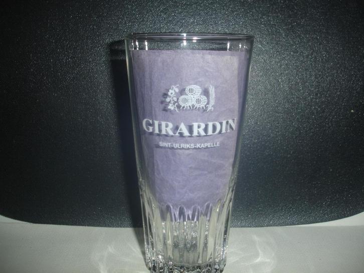 Bierglas Girardin, Gueuze Lambic, Sint-Ulriks-Kapelle, Verzamelen, Biermerken, Zo goed als nieuw, Glas of Glazen, Overige merken