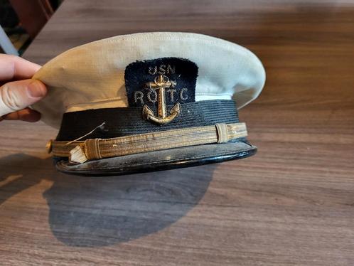 casquette ROTC Navy, US 2WW, Collections, Objets militaires | Seconde Guerre mondiale, Marine, Envoi