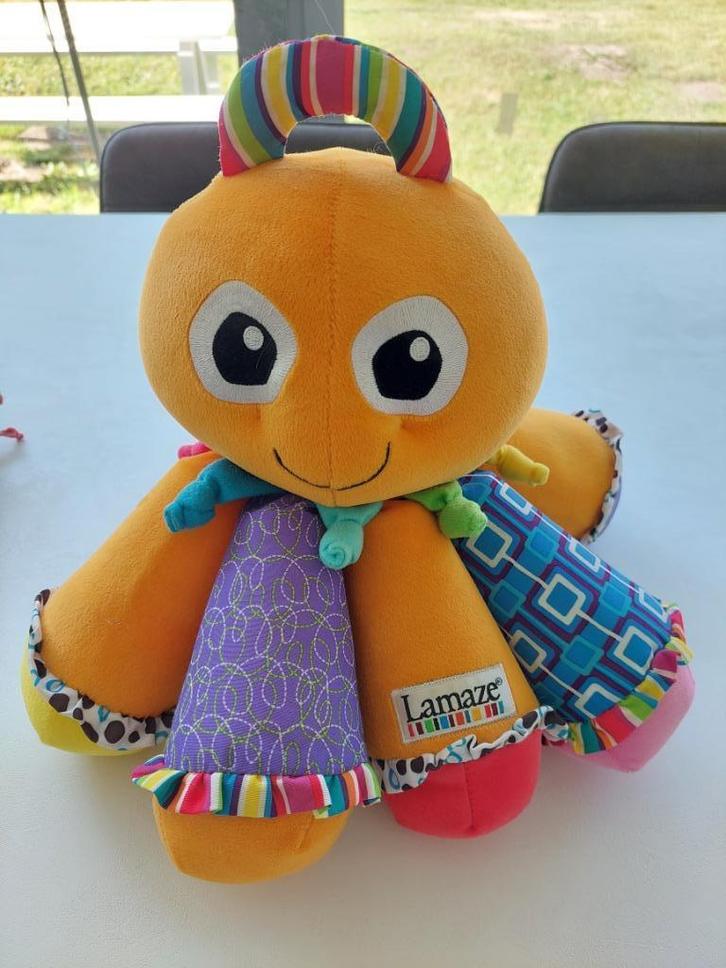 Lamaze octotune knuffel met muziek, Kinderen en Baby's, Speelgoed | Knuffels en Pluche, Gebruikt, Ophalen