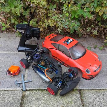 Kyosho FW-06 1/10 nitro onroad voor onderdelen 95% compleet beschikbaar voor biedingen
