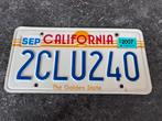 Nummerplaat california, Verzamelen, Automerken, Motoren en Formule 1, Ophalen of Verzenden, Gebruikt
