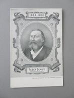 pentekening Jul. Seghers Peter Benoit Harelbeke Componist, Ophalen of Verzenden, Voor 1920, Ongelopen, Sterren en Beroemdheden