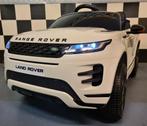 Kinderauto Range Rover Evoque wit - soft start - met RC, Télécommande, Enlèvement ou Envoi, Neuf