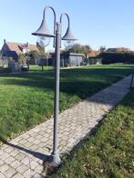 Lantaarnpaal tuin 2m10, Tuin en Terras, Ophalen, Gebruikt, Aluminium, Staande lamp
