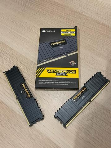 Corsair Vengeance LPX 2x 16 gb 3600mhz DDR4 beschikbaar voor biedingen