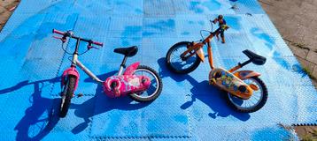 Gratis 2 btwin kinderfietsen  beschikbaar voor biedingen