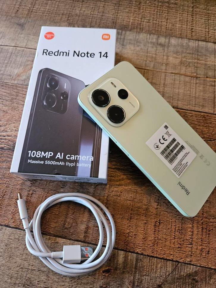 Xiaomi Redmi note 14, Telecommunicatie, Mobiele telefoons | Overige merken, Zo goed als nieuw, Zonder simlock, Overige modellen