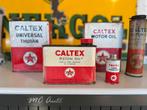 Anciens bidons d'huile CALTEX, Collections, Marques & Objets publicitaires, Enlèvement ou Envoi, Utilisé, Emballage