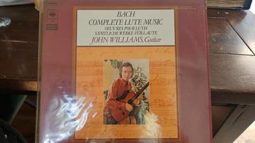 LP – Bach Complete Lute Music – John Williams (CBS Masterwor beschikbaar voor biedingen