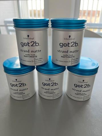 Schwarzkopf got2b strand matte 100 ml (11 stuks) beschikbaar voor biedingen