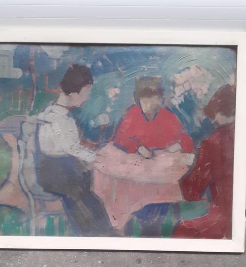 SCHILDERIJ JEAN BRUSSELMANS, Antiek en Kunst, Kunst | Schilderijen | Modern, Ophalen of Verzenden