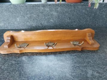 Massief eiken kapstok beschikbaar voor biedingen