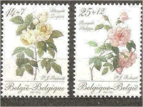 Belgie 1990 - Yvert 2354-2355 /OBP 2353-2354 - Flora (PF), Timbres & Monnaies, Timbres | Europe | Belgique, Non oblitéré, Envoi