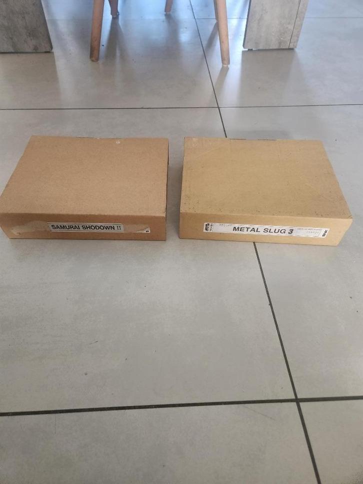 2 boites officiel mvs neo geo, Games en Spelcomputers, Games | Overige, Ophalen