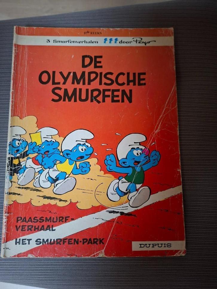 3 smurfenverhalen door Peyo, Boeken, Stripverhalen, Gelezen, Eén stripboek, Ophalen of Verzenden