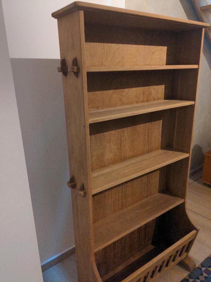 Etagère/bibliothèque bois massif (chene), Huis en Inrichting, Overige Huis en Inrichting, Gebruikt, Ophalen