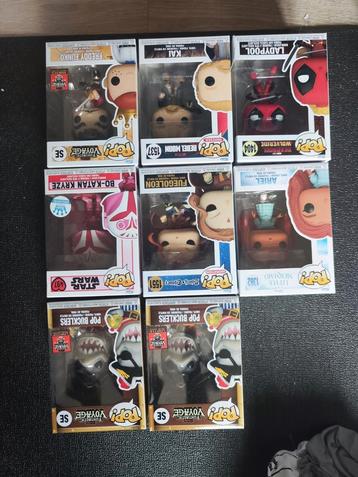 Grote collectie funkos beschikbaar voor biedingen