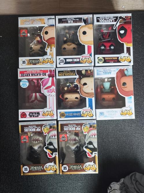 Grote collectie funkos, Verzamelen, Poppetjes en Figuurtjes, Zo goed als nieuw, Ophalen