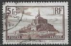 Frankrijk 1929/1931 - Yvert 260 - Mont-Saint-Michel (ST), Affranchi, Envoi