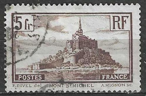 Frankrijk 1929/1931 - Yvert 260 - Mont-Saint-Michel (ST), Postzegels en Munten, Postzegels | Europa | Frankrijk, Gestempeld, Verzenden