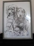Tekening  hondjes, Ophalen