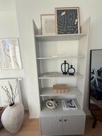 Grijze boekenkast landelijk, 25 à 50 cm, Landelijk modern, Comme neuf, 50 à 100 cm