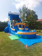 Water springkasteel beachslide te huur met plons/ballenbad, Kinderen en Baby's, Ophalen of Verzenden, Zo goed als nieuw
