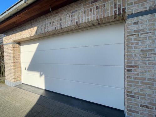 Elektrische garagepoort/sectionaalpoort Hörmann, Doe-het-zelf en Bouw, Deuren en Vliegenramen, Gebruikt, Garagedeur, 215 cm of meer