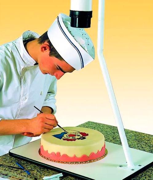 „COPYCAKE” -projector voor eenvoudige taartdecoratie, Zakelijke goederen, Horeca | Keukenapparatuur, Ophalen of Verzenden