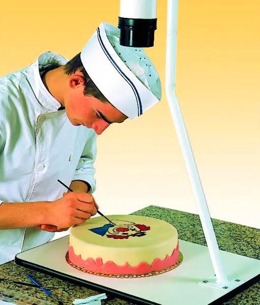 „COPYCAKE” -projector voor eenvoudige taartdecoratie, Zakelijke goederen, Horeca | Keukenapparatuur, Ophalen of Verzenden