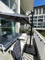 Zweefparasol incl voet en beschermhoes, Tuin en Terras, Parasols, Ophalen, Nieuw, Waterdicht, 2 tot 3 meter
