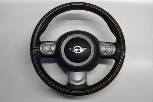 Mini R55 R56 R57 Sportstuur met houten rand, Auto-onderdelen, Interieur en Bekleding, Mini, Gebruikt, Ophalen of Verzenden