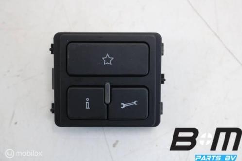 Schakelaar voor telefoon VW Tiguan 5N 3AA035624A, Auto-onderdelen, Dashboard en Schakelaars, Gebruikt