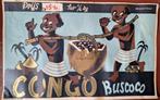CONGO Buscoco poster, Verzamelen, Posters, Ophalen, Gebruikt, Rechthoekig Liggend, Reclame