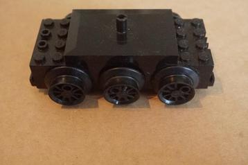 Vintage 12 volt Lego trein motor zwart (7865) beschikbaar voor biedingen