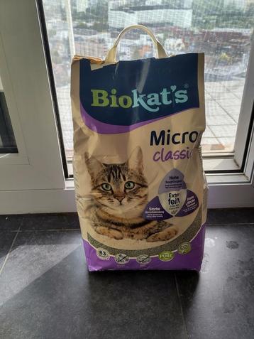 Kattenbakvulling: Biokat's micro classic extra fijn (14 l)
 beschikbaar voor biedingen