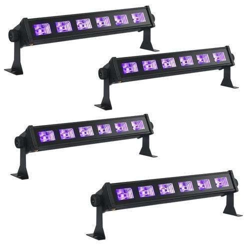 Blacklight Party met 4 setjes 24UV leds word het feest, Muziek en Instrumenten, Licht en Laser, Nieuw, Ophalen of Verzenden