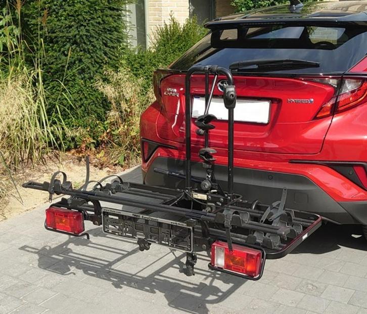 Fietsendrager Thule, Auto diversen, Fietsendragers, Gebruikt, Trekhaakdrager, 3 fietsen of meer, Ophalen