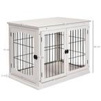 Honden Bench met 2 deuren WIT, Verzenden, Nieuw